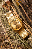 1960 Rolex 1806 Gold Day-Date - Brick Moire Finish