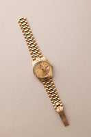 1987 Rolex 18038 Yellow Gold Diamond Dial Day-Date