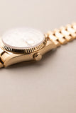 1987 Rolex 18038 Yellow Gold Diamond Dial Day-Date