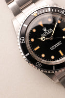 1987 Rolex 5513 Submariner Unpolished With Papers