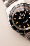 1987 Rolex 5513 Submariner Unpolished With Papers