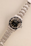 1987 Rolex 5513 Submariner Unpolished With Papers
