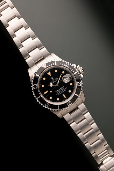 1986 Rolex 16800 Submariner - Unpolished - Near NOS
