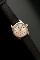 1967 Rolex 1803 White Gold Day-Date On Leather Strap