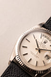 1967 Rolex 1803 White Gold Day-Date On Leather Strap