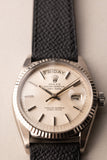 1967 Rolex 1803 White Gold Day-Date On Leather Strap
