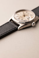 1967 Rolex 1803 White Gold Day-Date On Leather Strap
