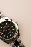 2008 Rolex 116400V Milgauss - Full Set unpolished