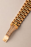 1994 Rolex 18238 Yellow Gold Wood Dial Day-Date - Unpolished With Papers