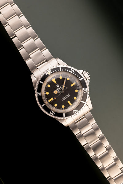 1967 Rolex 5513 Meters First Submariner