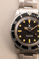 1967 Rolex 5513 Meters First Submariner