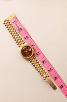 1984 Rolex 18078 Yellow Gold Wood Dial Day-Date