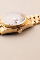 1984 Rolex 18078 Yellow Gold Wood Dial Day-Date