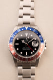 2005 Rolex 16710  Pepsi GMT - Error Stick Dial