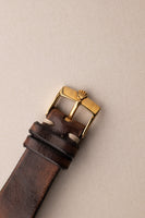 1974 Rolex 1601 Two-Tone Date-Just On Leather Strap