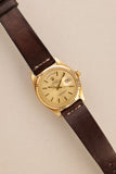 1977 Rolex 1803 Yellow Gold Day-Date On Leather Strap