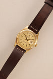 1977 Rolex 1803 Yellow Gold Day-Date On Leather Strap