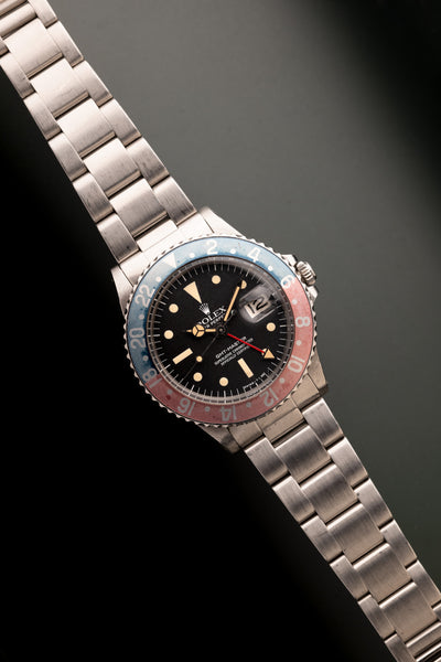 1977 Rolex 1675 Faded Pepsi MK3 Matte Dial GMT - With Papers