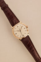 Patek Philippe 18K Rose Gold Calatrava 1578 Silver Dial