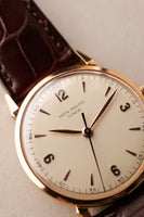 Patek Philippe 18K Rose Gold Calatrava 1578 Silver Dial