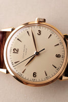 Patek Philippe 18K Rose Gold Calatrava 1578 Silver Dial