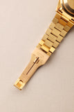 1989 Rolex 18238 Yellow Gold Blue Sun Burst Dial - With Papers