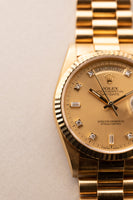 1994 Rolex 18238 Yellow Gold Day-Date with papers