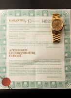 1994 Rolex 18238 Yellow Gold Day-Date with papers