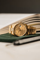 1994 Rolex 18238 Yellow Gold Day-Date with papers
