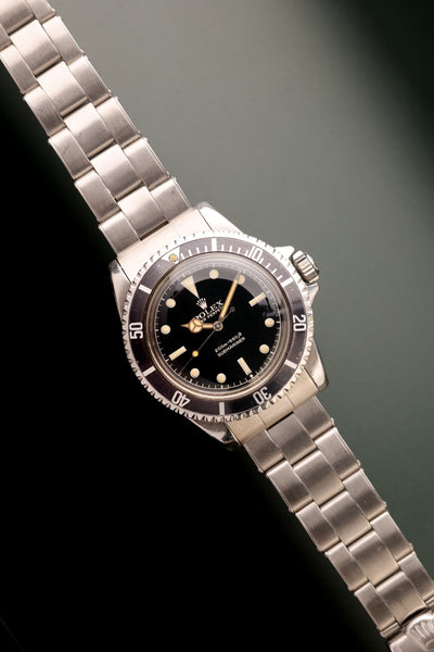 1960 Rolex 5512 Gilt Chapter Ring Submariner