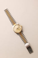 1987 Rolex 16013 Two-Tone Tiffany & Co Dial Date-Just