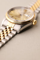 1987 Rolex 16013 Two-Tone Tiffany & Co Dial Date-Just