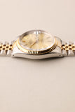 1987 Rolex 16013 Two-Tone Tiffany & Co Dial Date-Just
