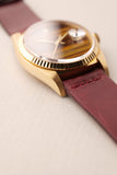 1979 Rolex 16018 Tiger Eye Stone Yellow Gold Datejust - With Papers