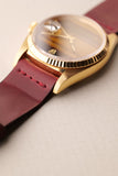 1979 Rolex 16018 Tiger Eye Stone Yellow Gold Datejust - With Papers
