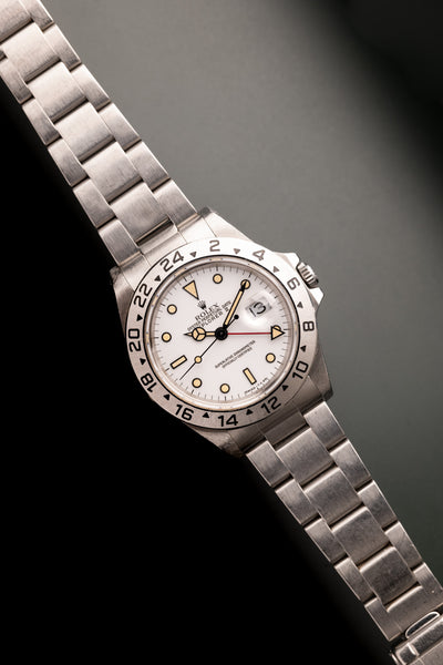 1996 Rolex 16570 Chi-Chi Explorer II - Unpolished
