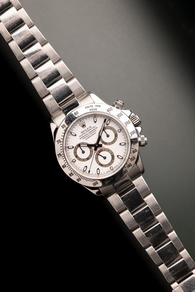 2005 Rolex 116520 White Dial Daytona