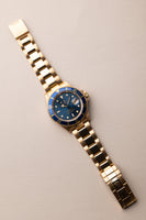 1991 Rolex Blue Pastel 16618 Yellow Gold Submariner - box and manuals