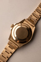 1991 Rolex Blue Pastel 16618 Yellow Gold Submariner - box and manuals