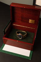 1991 Rolex Blue Pastel 16618 Yellow Gold Submariner - box and manuals