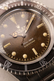 1960 Rolex 5512 Tropical Gilt Chapter Ring Submariner