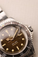 1960 Rolex 5512 Tropical Gilt Chapter Ring Submariner