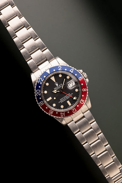 1984 Rolex 16750 Pepsi Insert GMT - Full Set