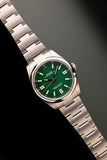 2022 Rolex 124300 Green Dial Oyster Perpetual - Full Set