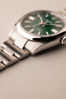 2022 Rolex 124300 Green Dial Oyster Perpetual - Full Set