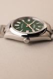 2022 Rolex 124300 Green Dial Oyster Perpetual - Full Set