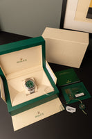 2022 Rolex 124300 Green Dial Oyster Perpetual - Full Set