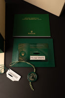 2022 Rolex 124300 Green Dial Oyster Perpetual - Full Set
