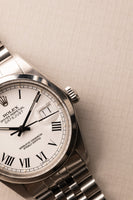 1987 Rolex 16000 White Roman numeral Dial Date-Just