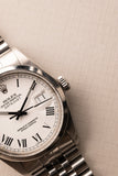 1987 Rolex 16000 White Roman numeral Dial Date-Just